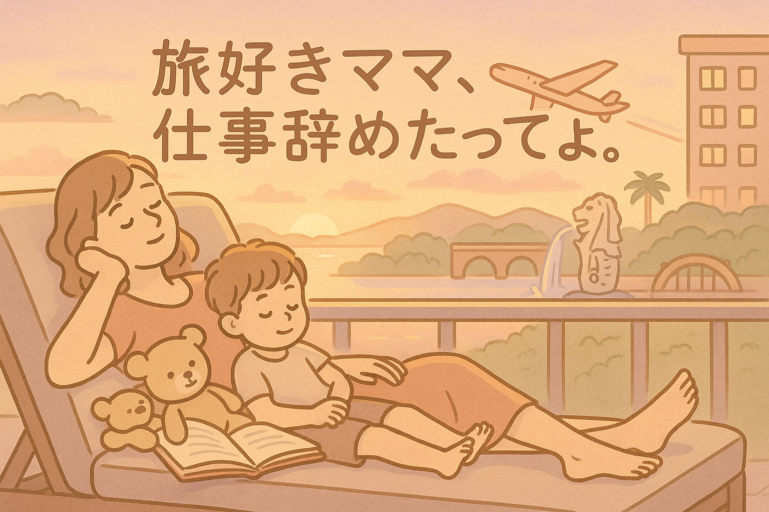 旅好きママ、会社辞めたってよ。
